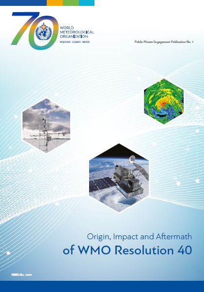 okładka biuletynu WMO WMO: Origin, Impact and Aftermath of WMO Resolution 40