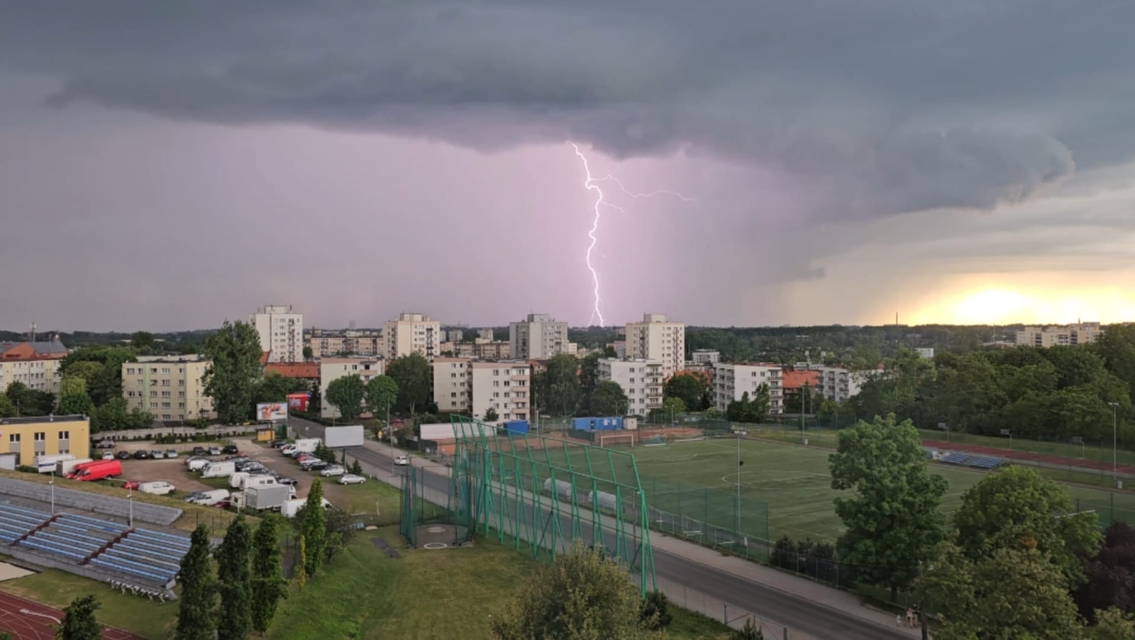 Uwaga na burze! Burza na Śląsku, 19.05.2024 r. Fot. Michał Seredin | IMGW-PIB