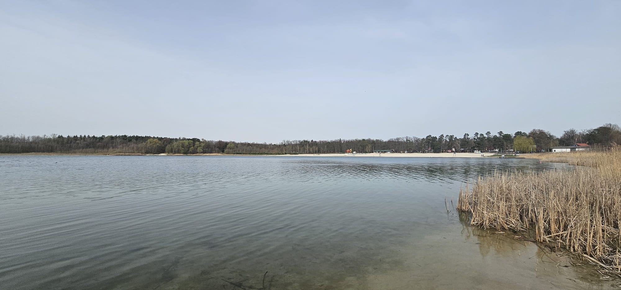 Jezioro Ostrowskie, 31.03.2024 r. Fot. Grzegorz Walijewski | IMGW-PIB