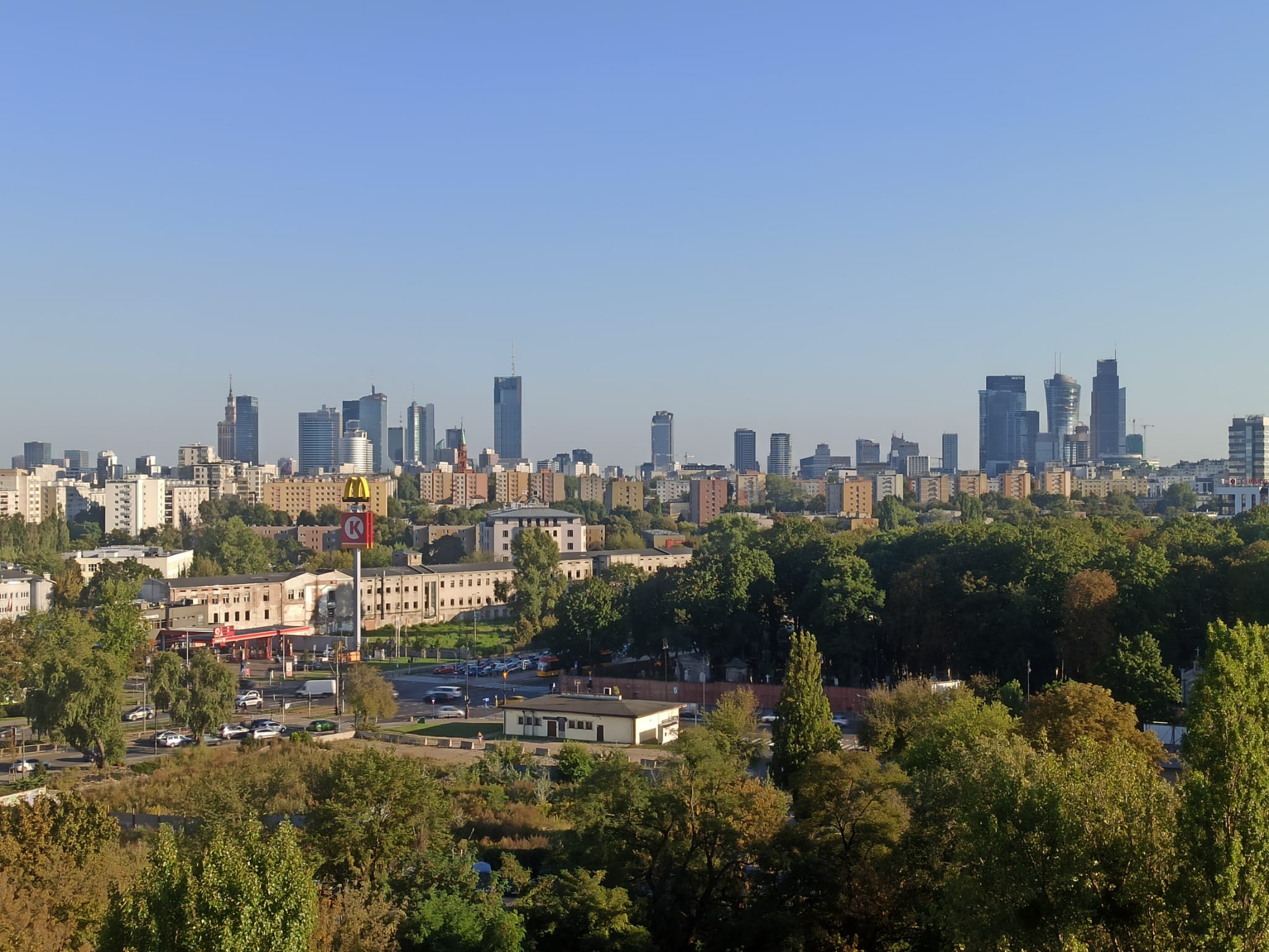 Widok na Warszawę. Fot. Paweł Staniszewski | IMGW-PIB