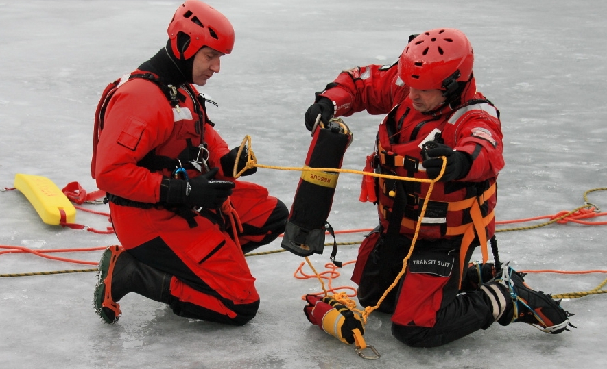 Kolejne szkolenia z bezpieczeństwa pracy na pokrywie lodowej