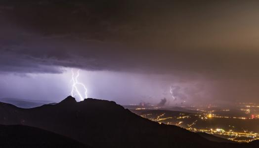 Burza w Tatrach, fot. Witek Kaszkin