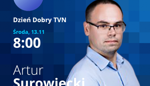 Artur Surowiecki z CMM IMGW-PIB w Dzień Dobry TVN