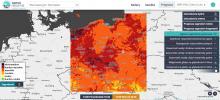 Prognoza ogólnego zagrożenia pożarowego FWI na jutro 08.06.2021 r. godz. 14:00. | meteo.imgw.pl