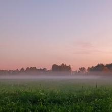 Jesienne mgły na Mazowszu, 27.10.2022 r. Fot. Izabela Adrian | IMGW-PIB
