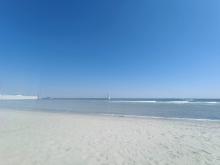 Plaża w Zatoce Gdańskiej, 10.05.2023 r. Fot. Izabela Adrian | IMGW-PIB