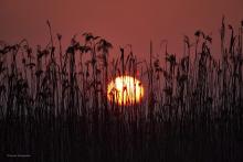 Zachód słońca, Fot. Maciej Maciejewski IMGW-PIB