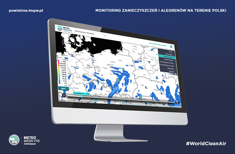 IMGW-PIB wspiera #WorldCleanAirDay
