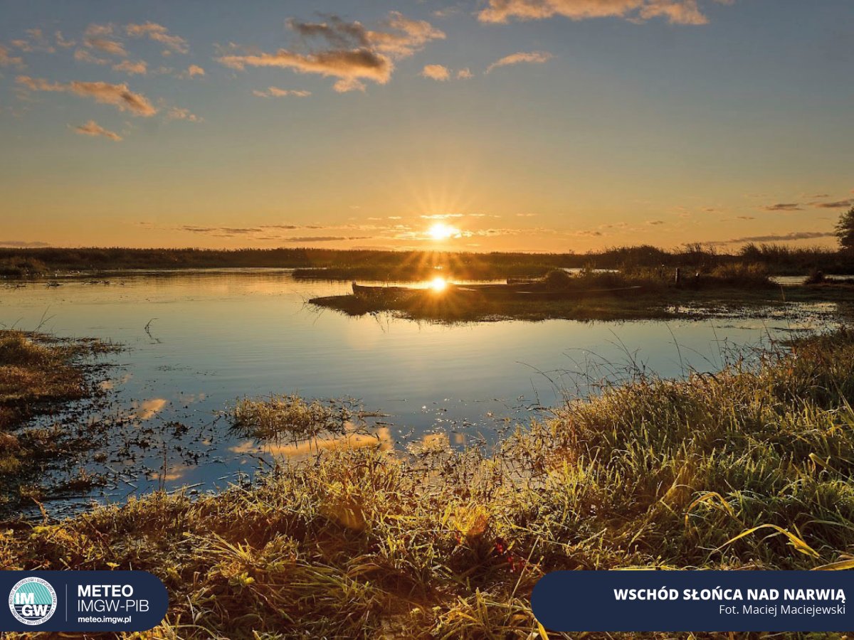 IMGW-PIB: Synoptyczna prognoza pogody na weekend 15-17.10.2021 r.