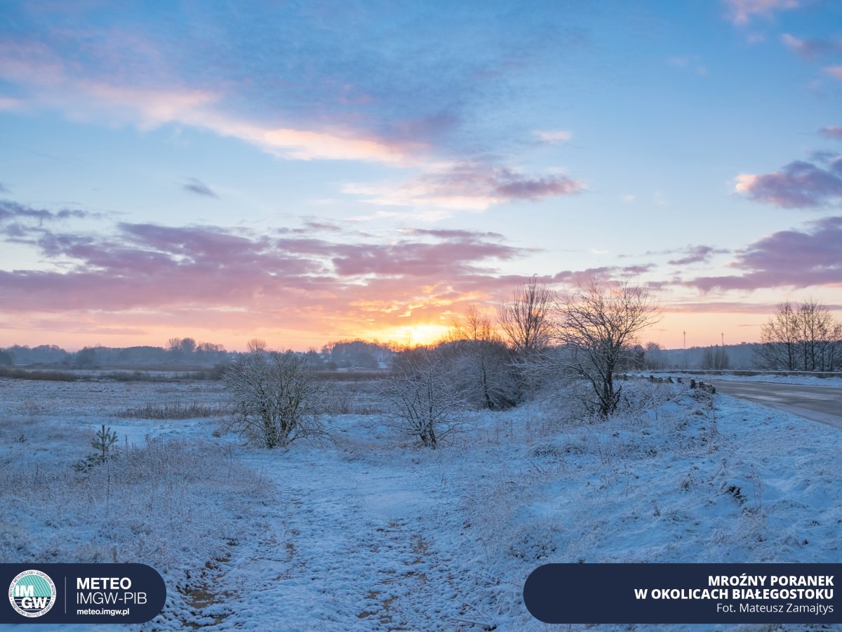 IMGW-PIB: Prognoza synoptyczna na 51 tydzień roku (20-26.12.2021 r.)