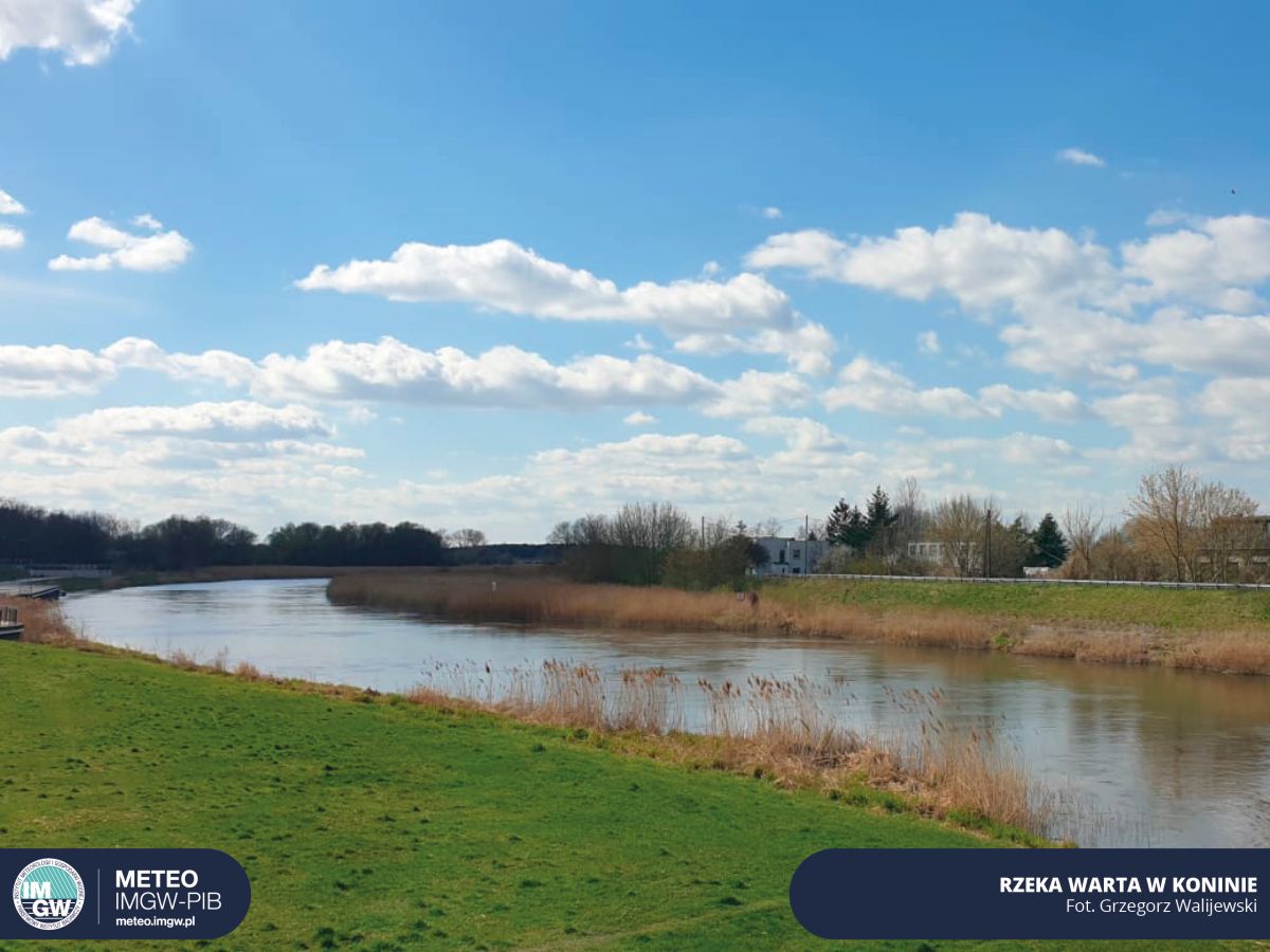 Prognoza meteorologiczna i szczegółowa prognoza hydrologiczna na kolejne 7 dni (22-28 kwietnia 2022 r.)