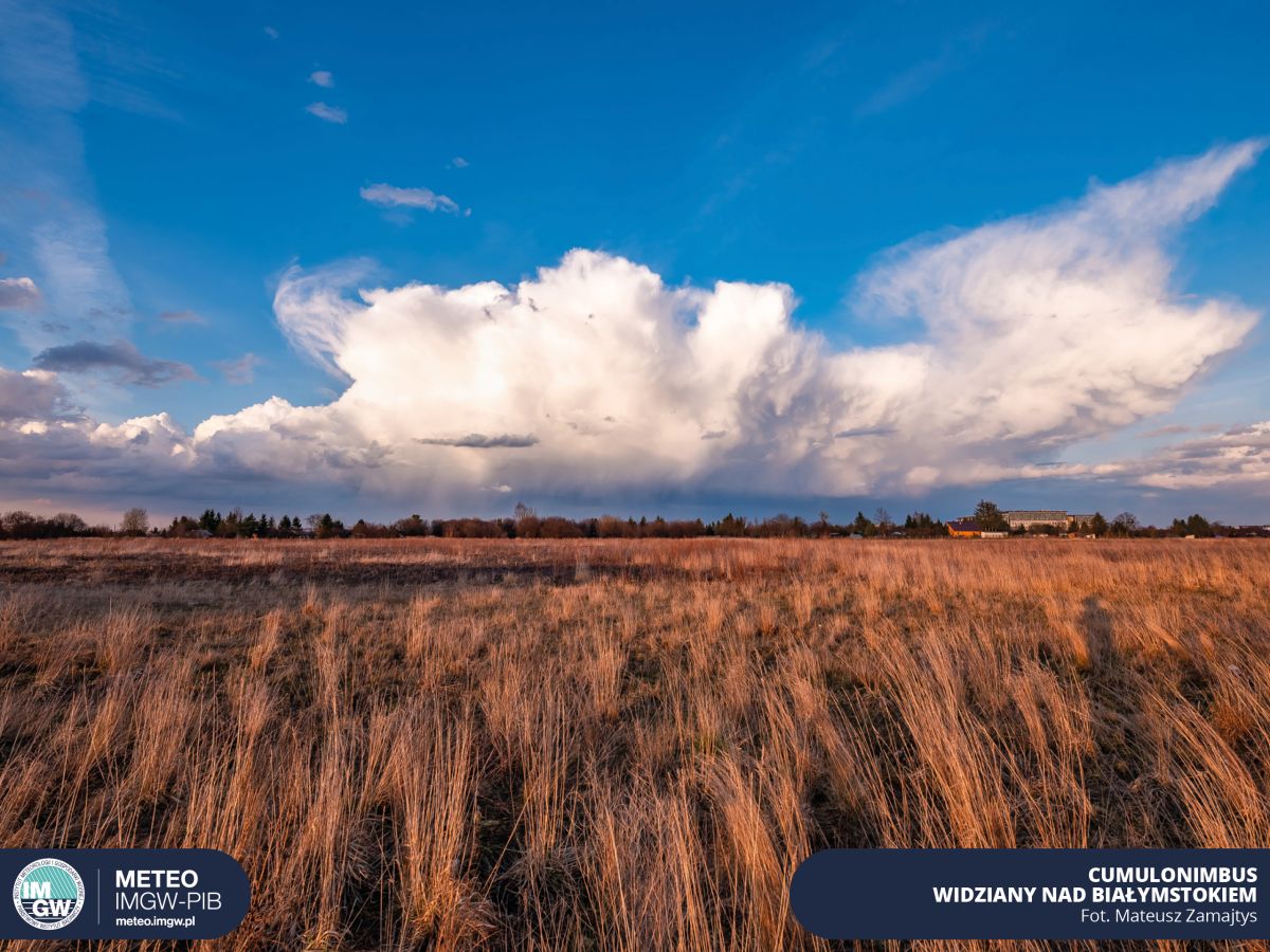 IMGW-PIB: Synoptyczna prognoza pogody na weekend 22-24.04.2022 r.