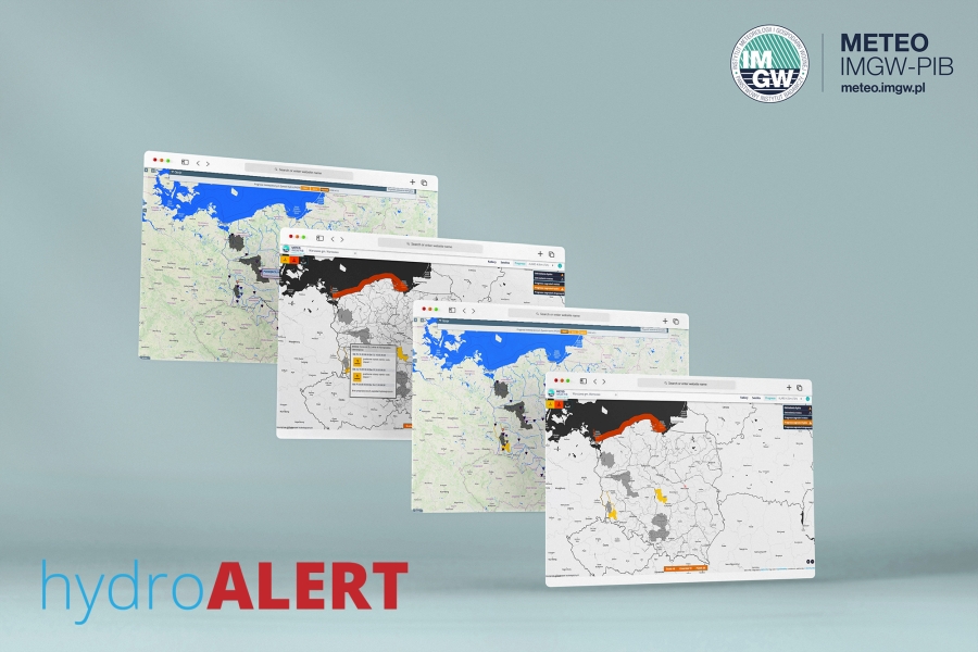 hydroALERT – najnowszy produkt od IMGW-PIB w serwisie pogodowym dla Polski