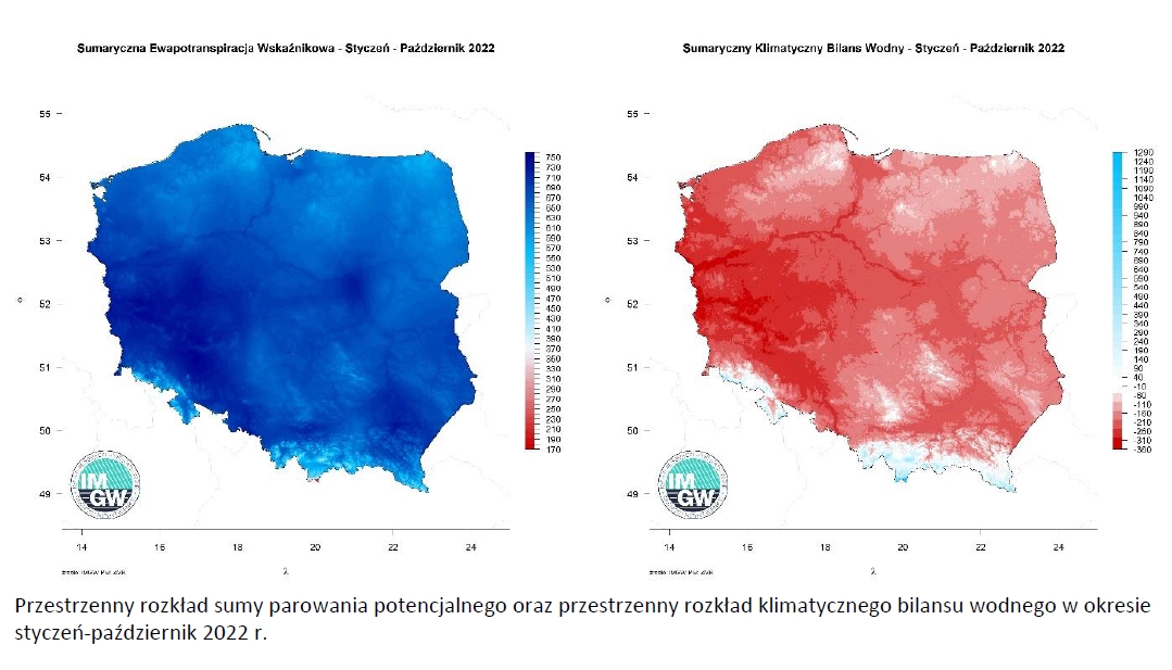 Seria anomalii średniej obszarowej wysokości opadów w grudniu w Polsce względem okresu referencyjnego 1991-2020 oraz wartość trendu (mm/10 lat); serie wygładzono 10-letnim filtrem Gaussa (czarna linia).