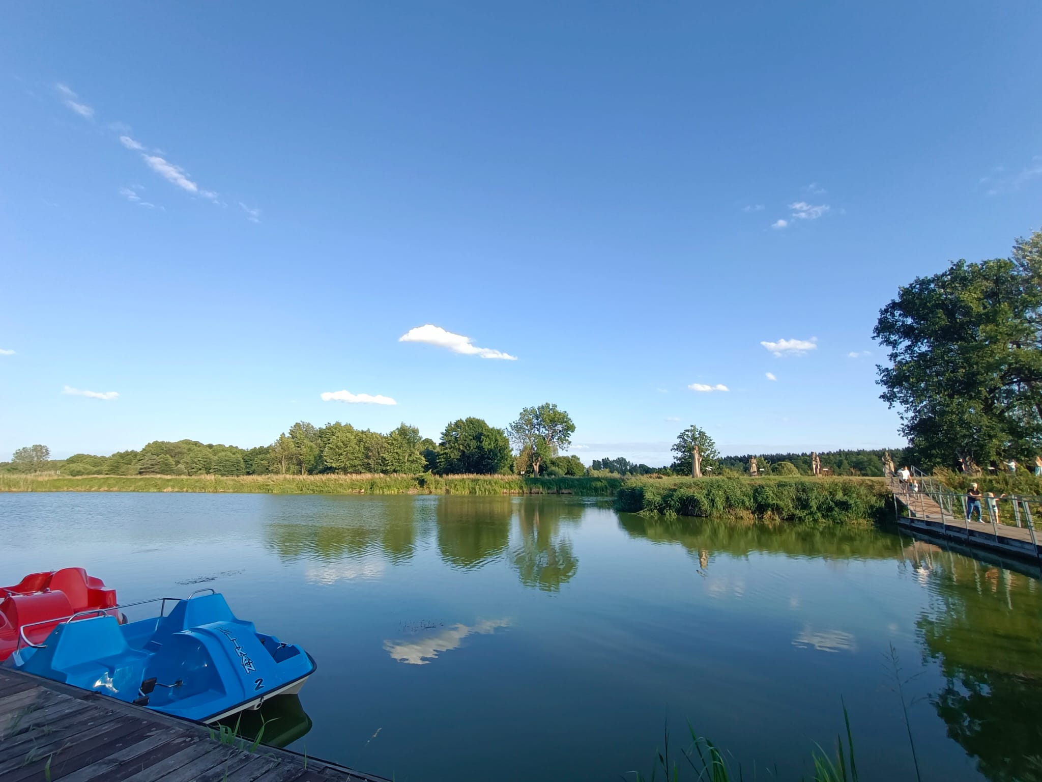 Piękna pogoda w Łochowie (woj. mazowieckie), 02.07.2023 r. Fot. Izabela Adrian | IMGW-PIB