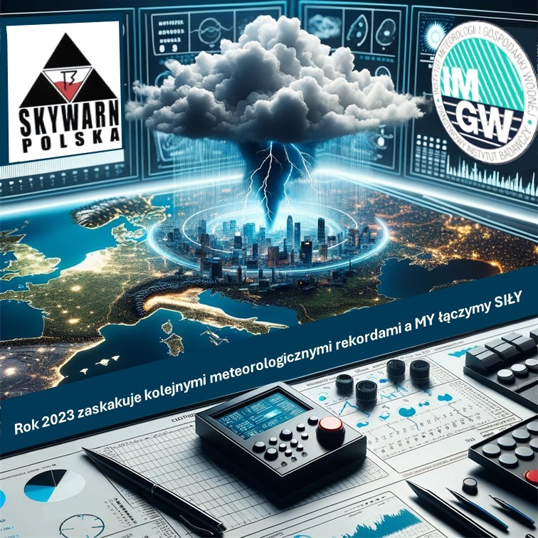 Rok 2023 zaskakuje kolejnymi meteorologicznymi rekordami, a MY łączymy SIŁY