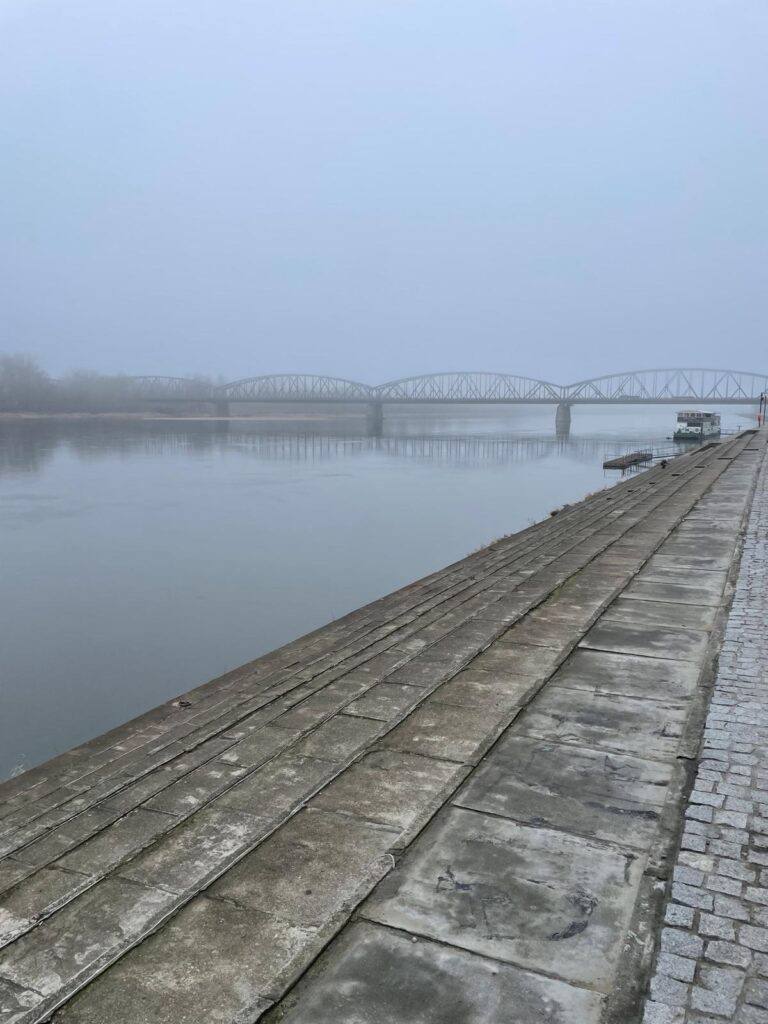 Wisła w Toruniu, 19.01.2025 r. Fot. Karina Borkowska