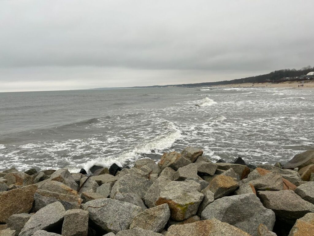 Morze Bałtyckie, Ustka 03.02.2025 r. Fot. Agnieszka Saluta-Śmiałkowska | IMGW-PIB