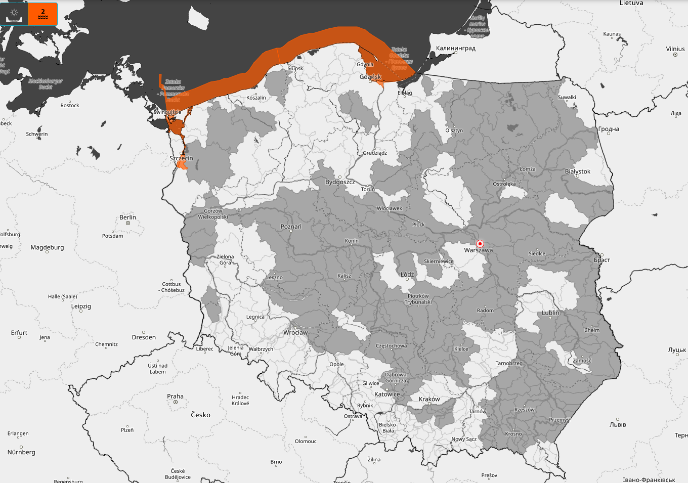 Komunikat Instytutu Meteorologii i Gospodarki Wodnej – PIB o aktualnej i prognozowanej sytuacji meteorologicznej i hydrologicznej w kraju