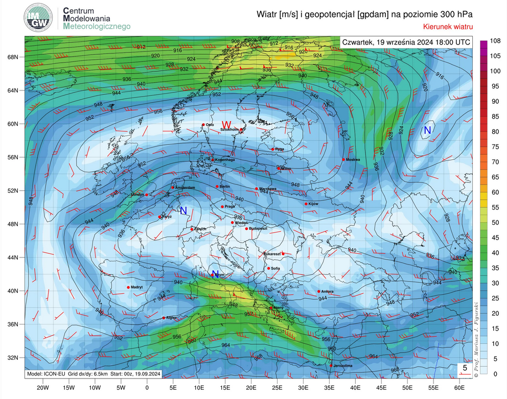 Komunikat IMGW-PIB o aktualnej i prognozowanej sytuacji synoptycznej i hydrologicznej