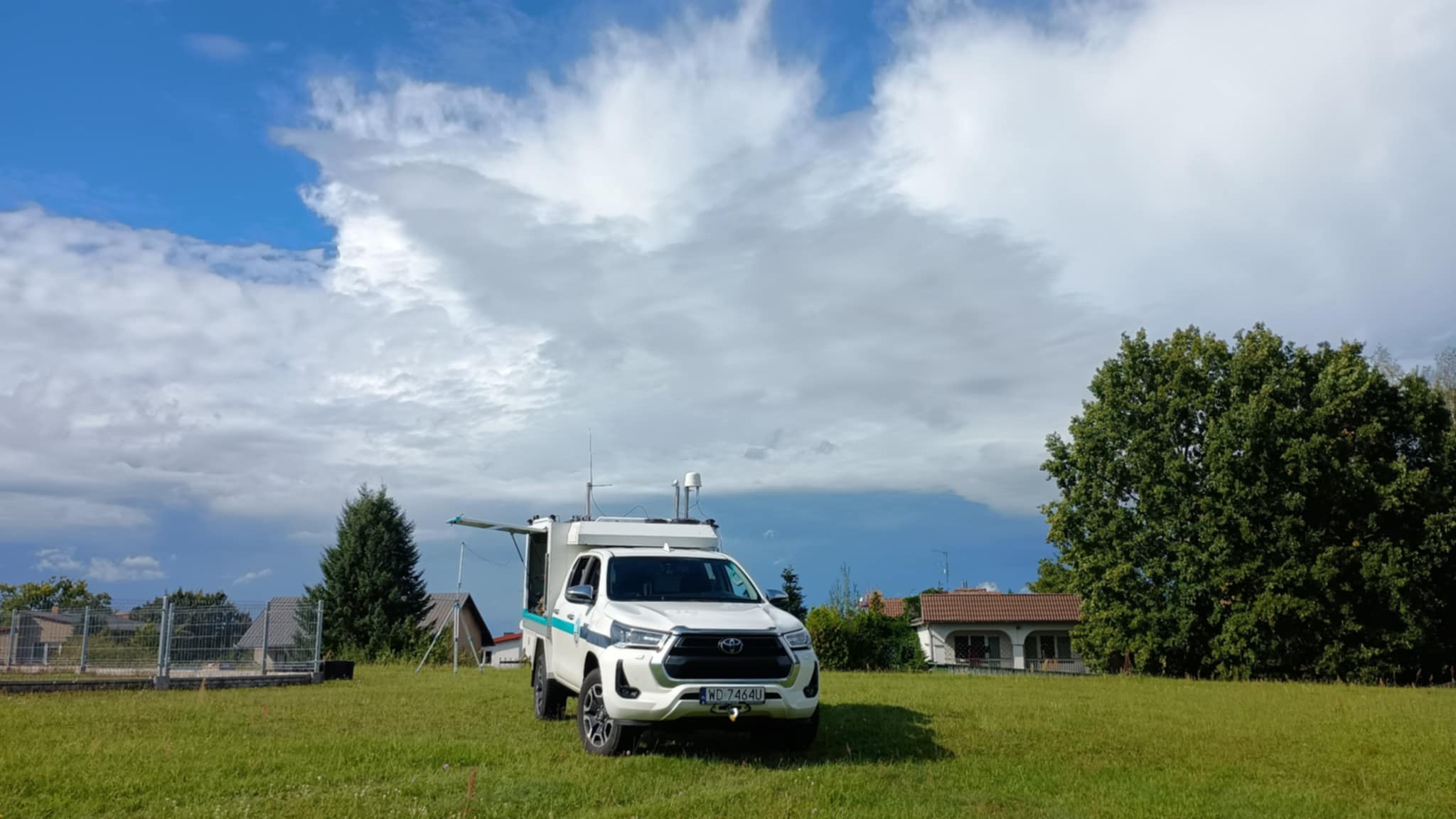 Pierwsze uruchomienie Mobilnego Zespołu Burzowego Burzyk 1