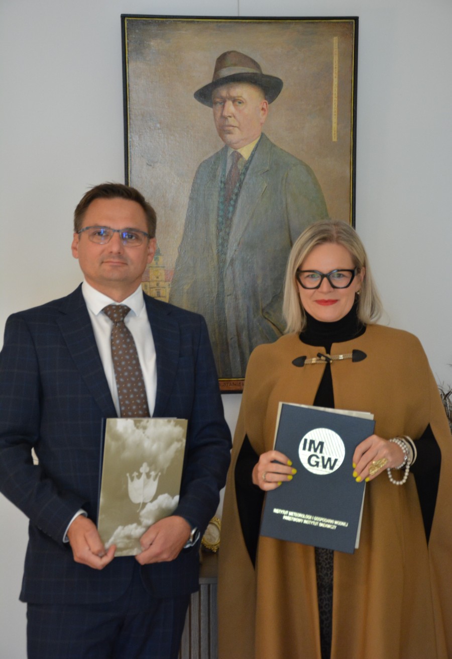 Porozumienie o współpracy pomiędzy Muzeum Łazienki Królewskie a Instytutem Meteorologii i Gospodarki Wodnej – Państwowym Instytutem Badawczym
