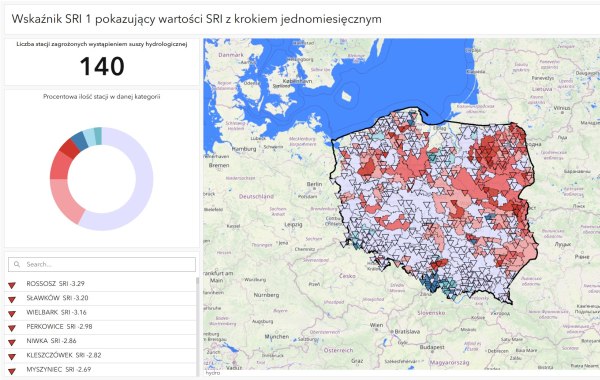 „Biuletyn suszowy” – nowy produkt w Serwisie hydrologicznym IMGW-PIB (hydro.imgw.pl)