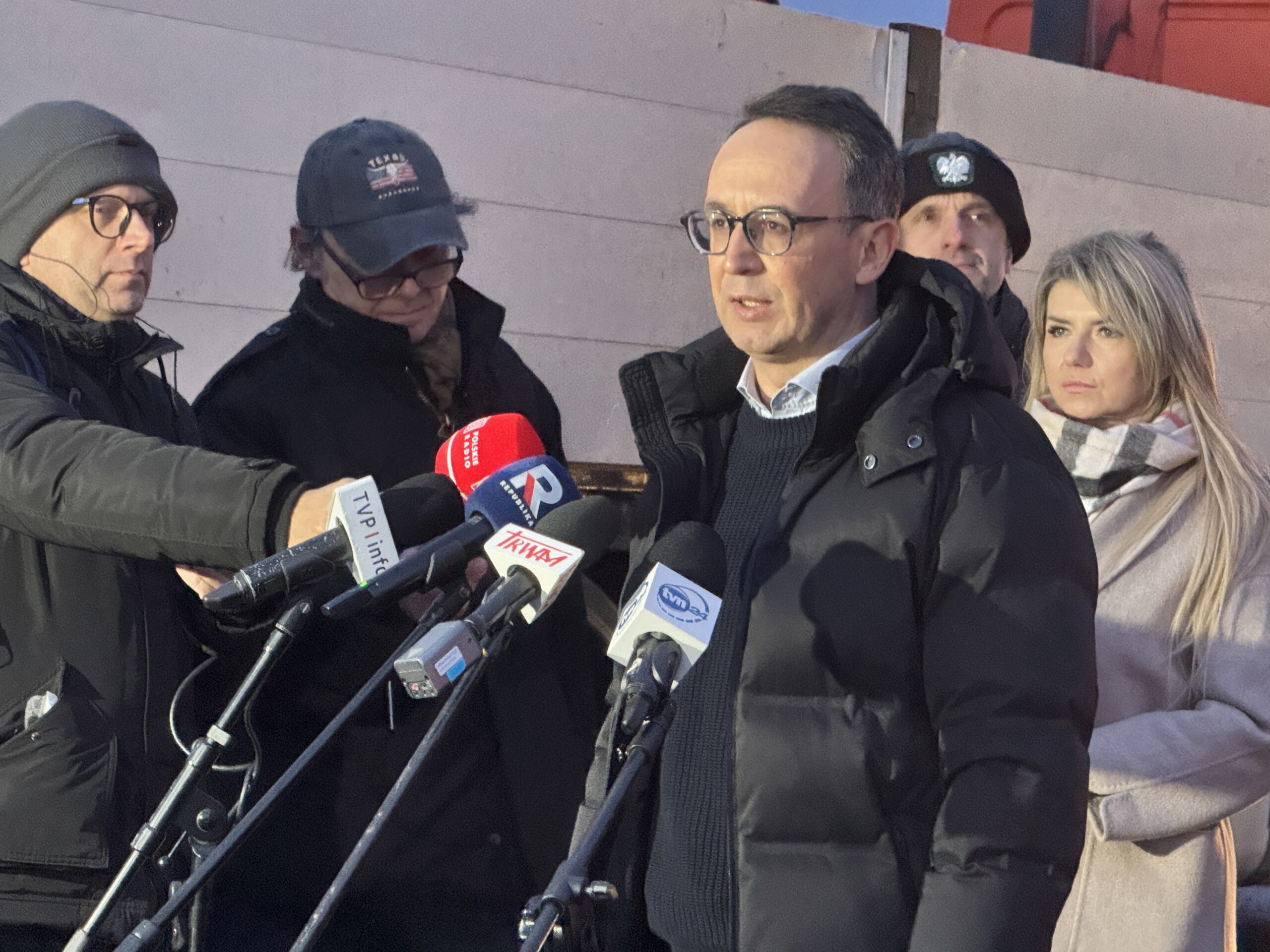 Briefing prasowy z udziałem ministra infrastruktury Dariusza Klimczaka w związku z aktualną sytuacją meteorologiczną