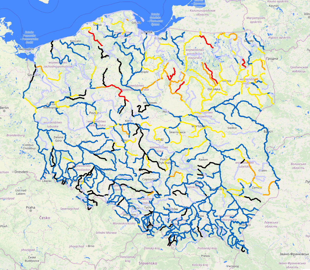 Aktualna i prognozowana sytuacja meteorologiczna i hydrologiczna – raport nr 54