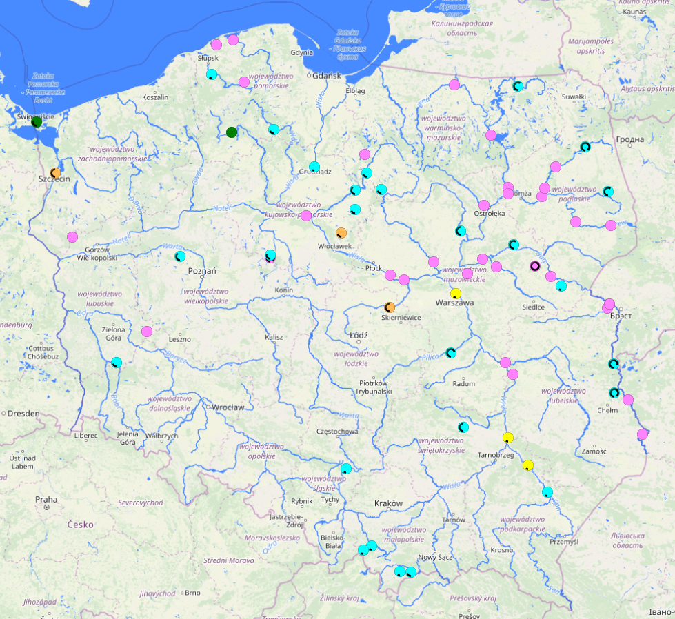 Aktualna i prognozowana sytuacja meteorologiczna i hydrologiczna – raport nr 52