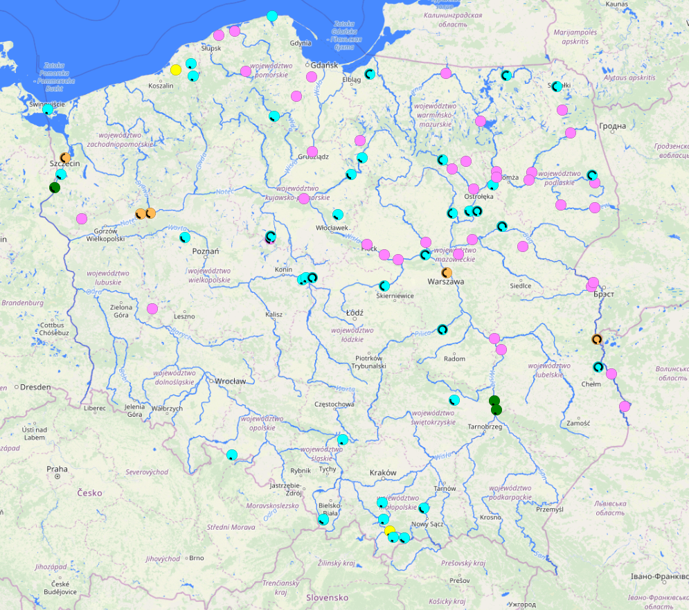 Aktualna i prognozowana sytuacja meteorologiczna i hydrologiczna – raport nr 49