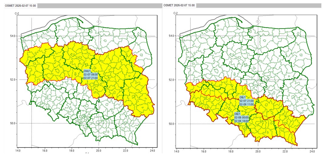 Aktualna i prognozowana sytuacja meteorologiczno-hydrologiczna