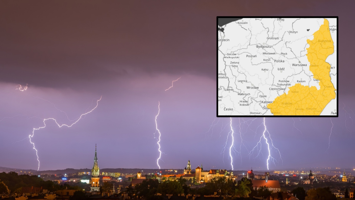 Dlaczego ostrzeżenie IMGW-PIB obejmuje cały powiat, skoro burza przechodzi tylko przez kilka miejscowości?